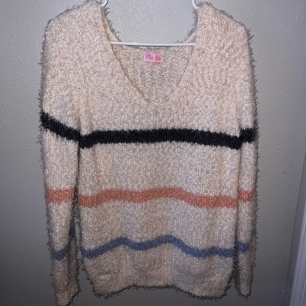 Pink Lily Sweater